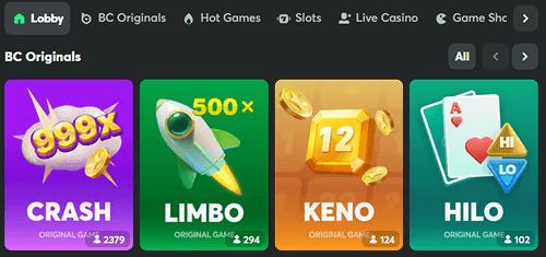 Start playing
