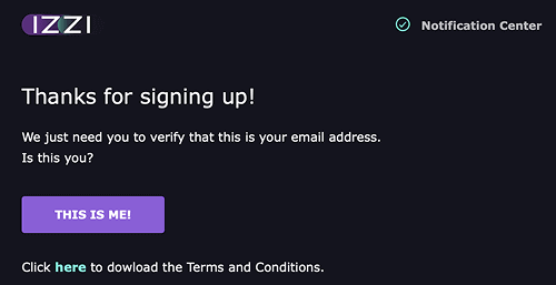 Vеrіfу уοur ассοunt Vеrіfу уοur ассοunt