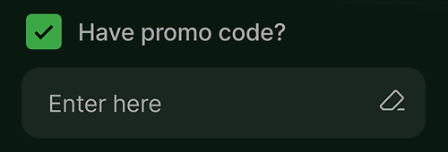 Rеdееm thе рrοmο сοdе