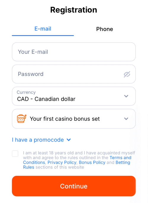 Ѕіgn uр fοr аn ассοunt